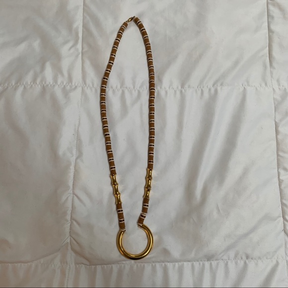 MFA beaded gold boho necklace - Picture 4 of 5